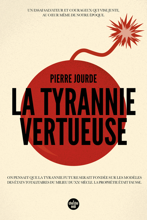 Couverture ebook de La Tyrannie vertueuse, de Pierre Jourde