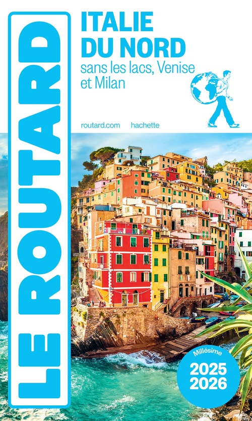 Couverture ebook de Guide du Routard Italie du Nord 2025/26, de Collectif