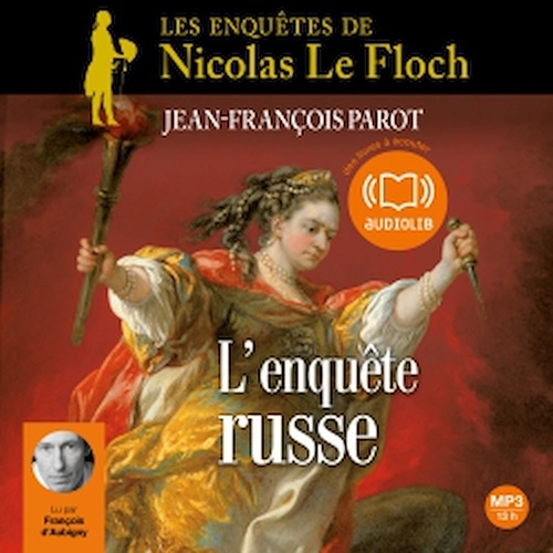 Couverture audiobook de L'enquête russe, de Jean-françois Parot