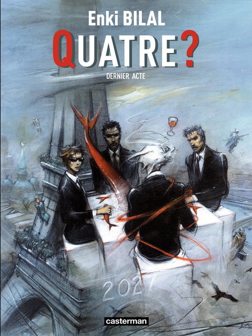 ebook cover of Monstre (Tome 4) - Quatre ?, by Enki Bilal