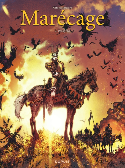 Couverture ebook de Marécage - Tome 2 - Prospero, de Antonio Zurera