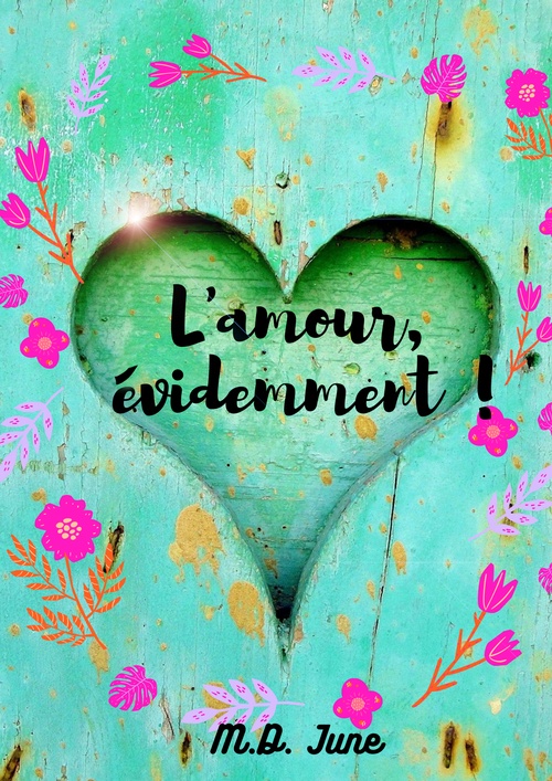 Couverture ebook de L'amour, évidemment, de M. D. June