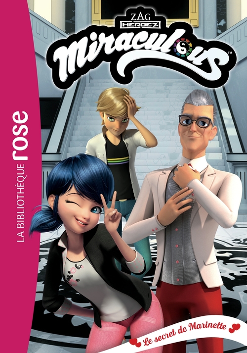 Couverture ebook de Miraculous 41 - Le secret de Marinette, de Zagtoon
