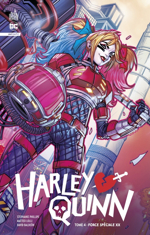 Couverture ebook de Harley Quinn Infinite tome 4, de Stephanie Phillips