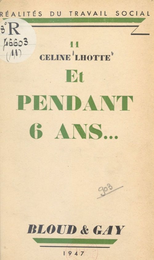 Couverture ebook de Et pendant 6 ans..., de Celine Lhotte