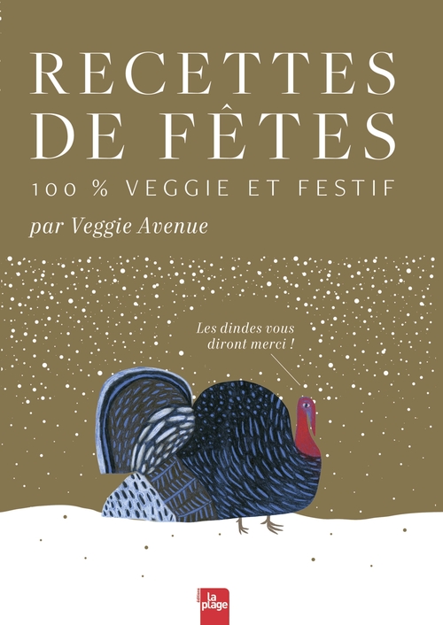 Couverture ebook de Recettes de fêtes 100% veggie et festif, de Aurélie Berrué-Pouyet