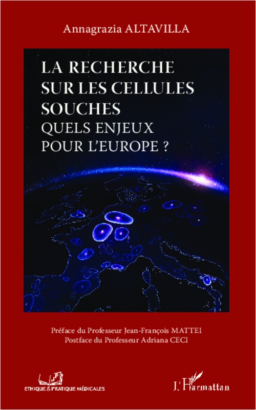 Couverture ebook de La recherche sur les cellules souches, de Annagrazia Altavilla