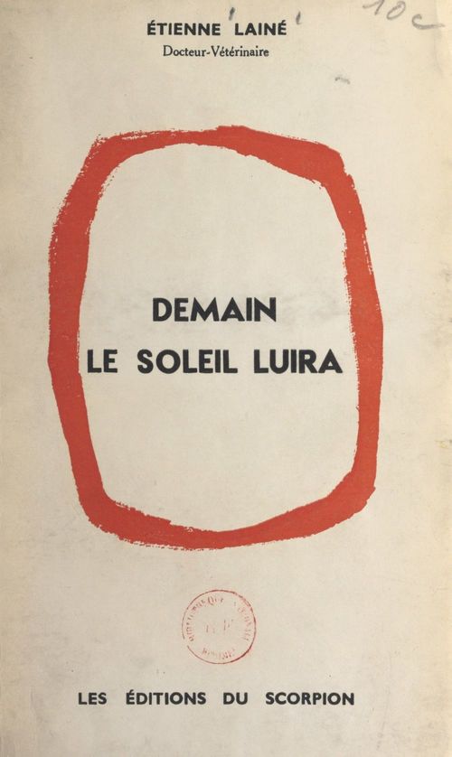ebook cover of Demain, le soleil luira, by Etienne Laine