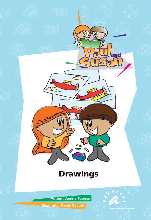 ebook cover of Drawings, by Janine Tougas
