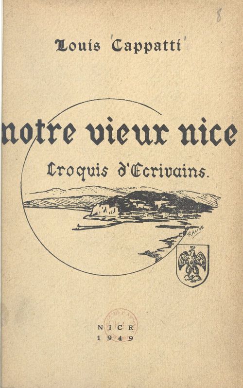 Couverture ebook de Notre vieux Nice, son passé et ses chantres, de Louis Cappatti