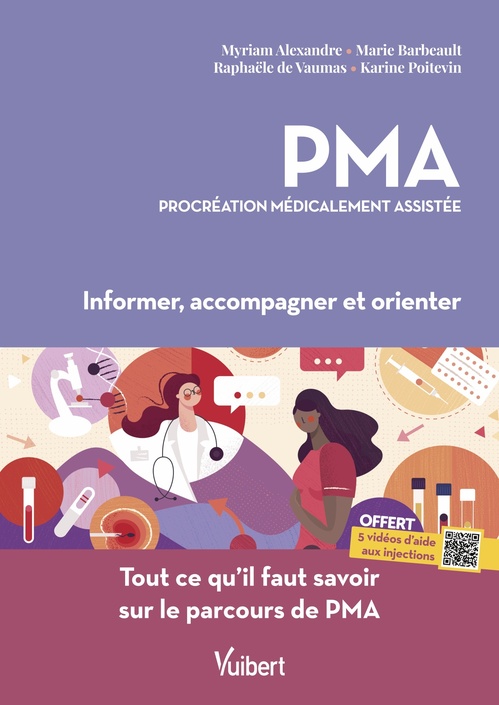 Couverture ebook de PMA, procréation médicalement assistée, de Myriam Alexandre, Marie Barbeault