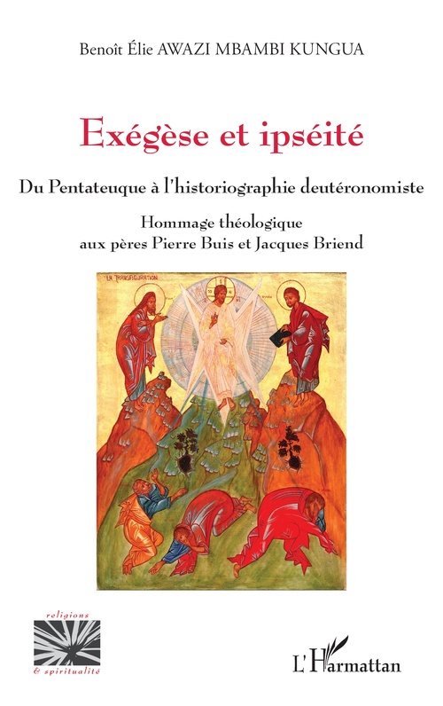 ebook cover of Exégèse et ipséité, by Benoît Elie Awazi Mbambi Kungua