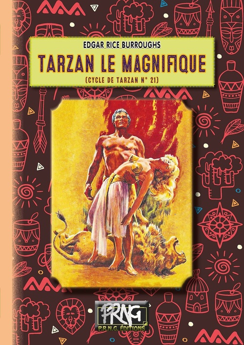 ebook cover of Tarzan le Magnifique (cycle de Tarzan n° 21), by Edgar Rice Burroughs
