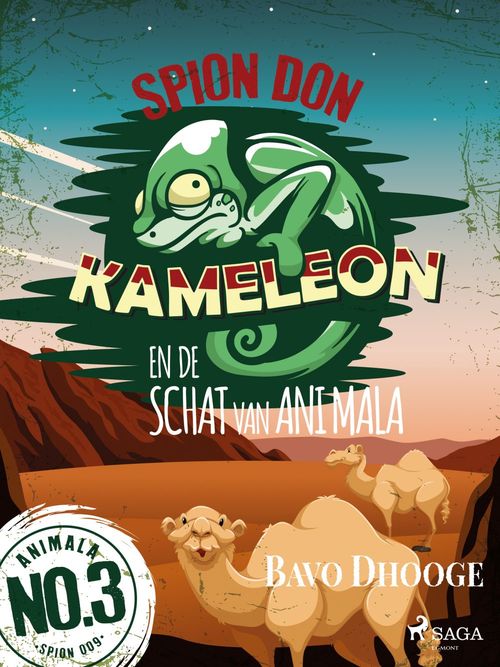 Couverture ebook de Spion Don Kameleon en de schat van Ani Mala, de Bavo Dhooge