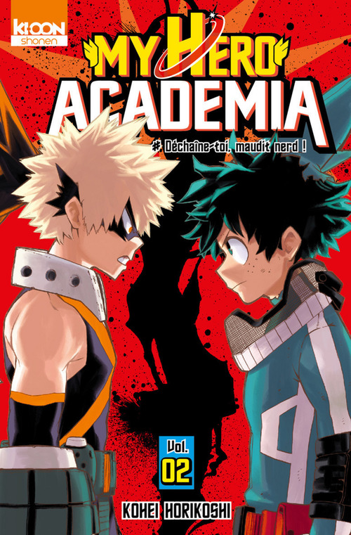 ebook cover of My Hero Academia T02, by Kohei Horikoshi