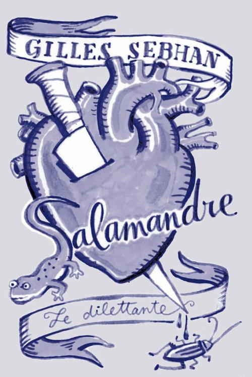 ebook cover of Salamandre, by Gilles Sebhan