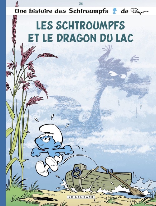 Couverture ebook de Les Schtroumpfs - Tome 36 - Les Schtroumpfs et le dragon du lac, de Alain Jost, Thierry Culliford, Miguel Diaz vizoso, Jeroen de Coninck