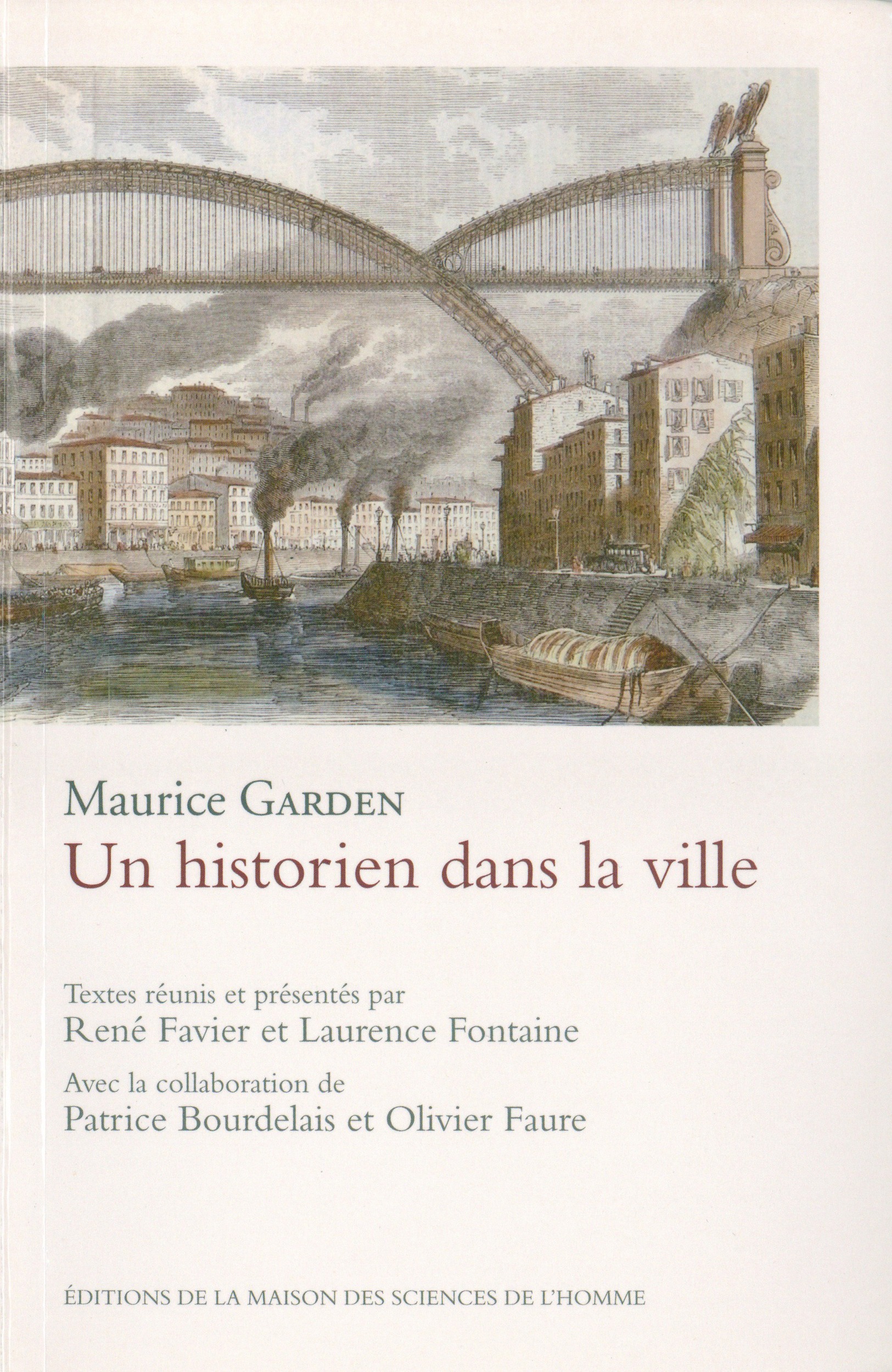 ebook cover of Un historien dans la ville, by Maurice Garden