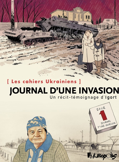 Couverture ebook de Journal d'une invasion, de Igort