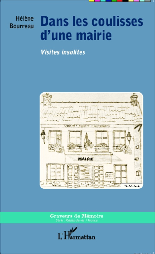 Couverture ebook de Dans les coulisses d'une mairie, de Hélène Bourreau
