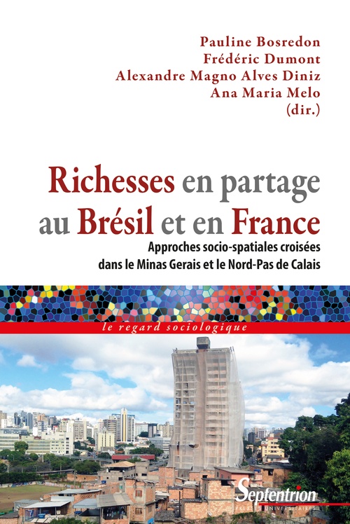Couverture ebook de Richesses en partage au Brésil et en France, de Ana maria Melo, Alexandre diniz, Frédéric Dumont, Pauline Bosredon