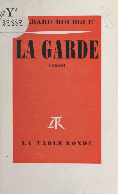 Couverture ebook de La Garde, de Gérard Mourgue