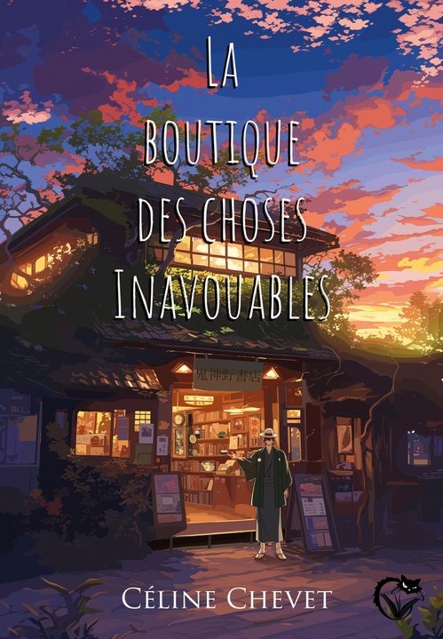 Couverture ebook de La boutique des choses inavouables, de Céline Chevet