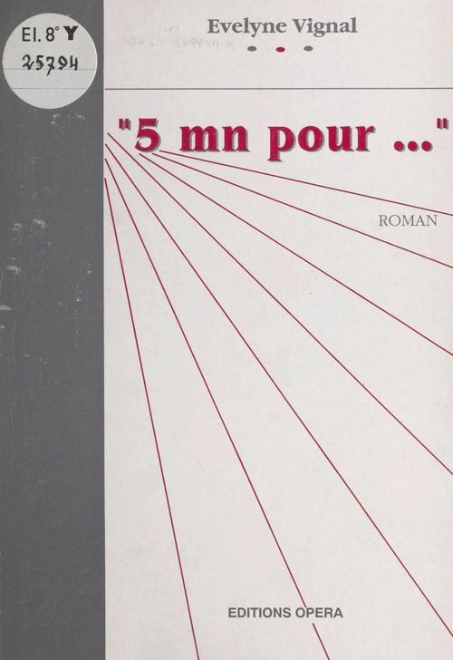 ebook cover of «5 mn pour...», by Evelyne Vignal