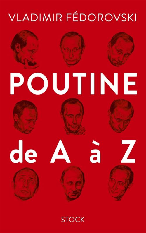 ebook cover of Poutine de A à Z, by Vladimir Fédorovski