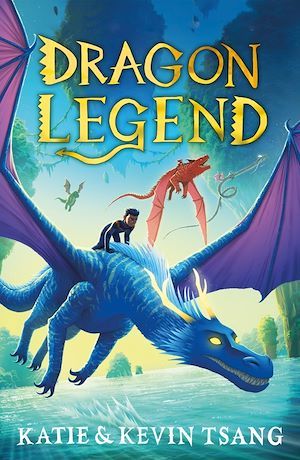 ebook cover of Dragon Mountain - tome 2 - Dragon Legend, by Katie & Kevin Tsang