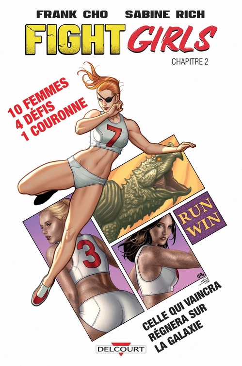 Couverture ebook de Fight Girls chapitre 2, de Frank Cho