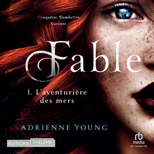 Couverture audiobook de Fable: L'aventurière des mers, de Adrienne Young