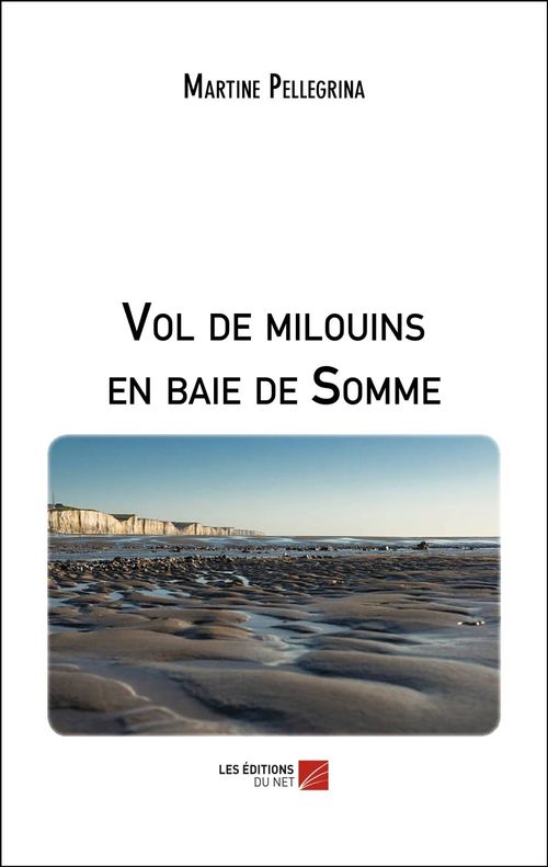 Couverture ebook de Vol de milouins en baie de Somme, de Martine Pellegrina