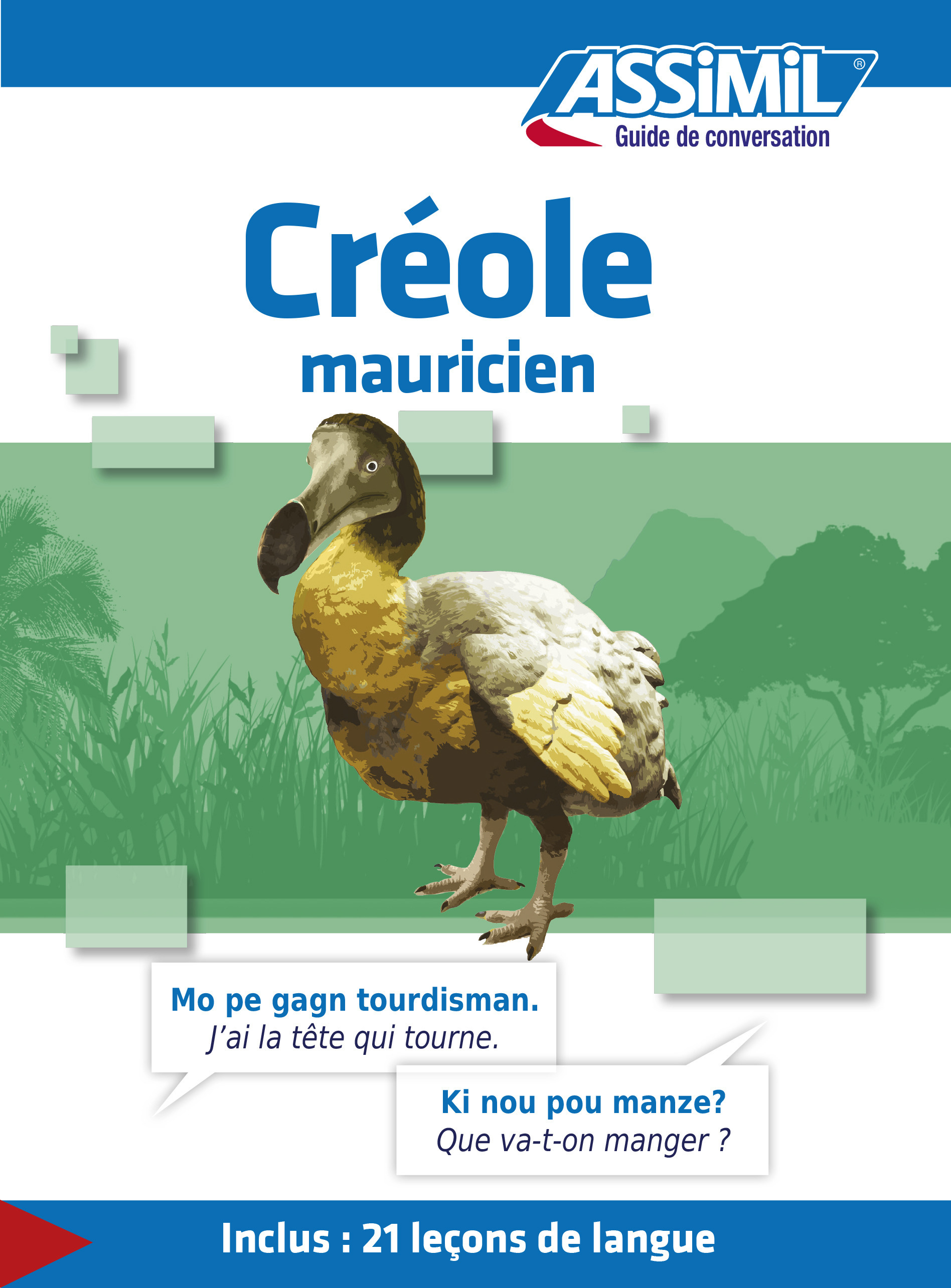 Couverture ebook de Créole mauricien - Guide de conversation, de Arnaud Carpooran