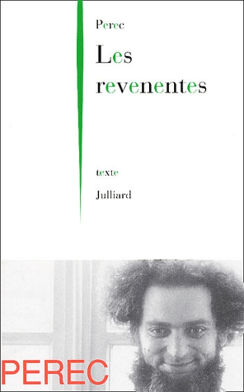 ebook cover of Les revenentes - Nouvelle édition, by Georges Perec