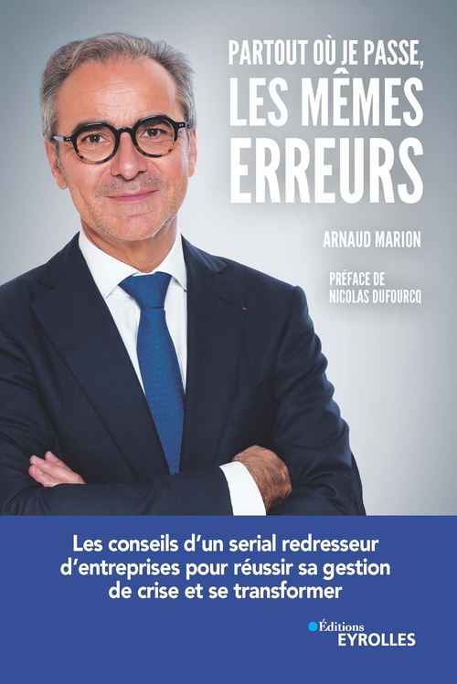 Couverture ebook de Partout où je passe les mêmes erreurs, de Arnaud Marion