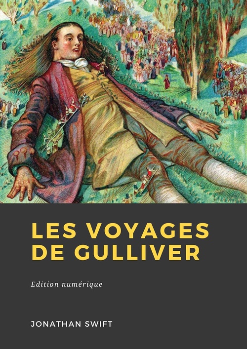 Couverture ebook de Les Voyages de Gulliver, de Jonathan Swift