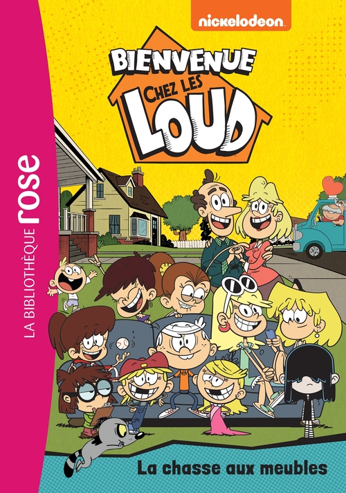 ebook cover of Bienvenue chez les Loud 48 - La chasse aux meubles, by Nickelodeon