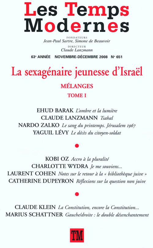 Couverture ebook de Les Temps Modernes N° 651 N° 651, de Collectif
