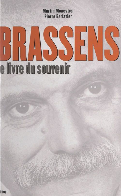 Couverture ebook de Brassens, de Martin Monestier, Pierre Barlatier