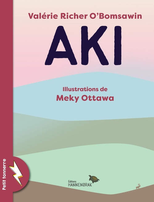 ebook cover of Aki, by Richer O'Bomsawin Va