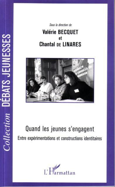 Couverture ebook de Quand les jeunes s'engagent, de Valérie Becquet, Chantal De Linares