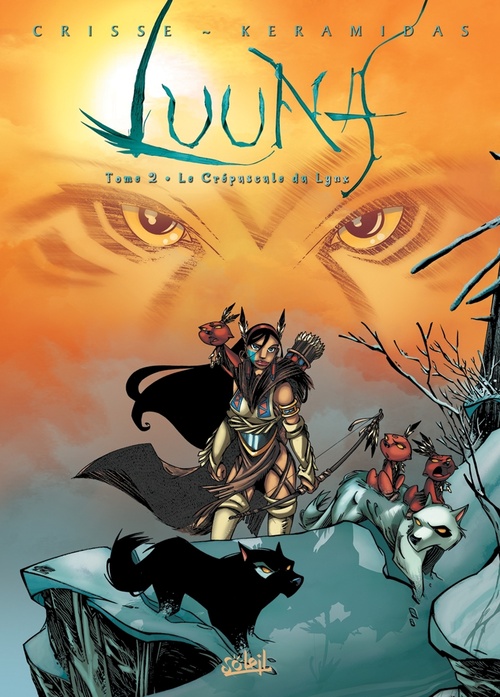 Couverture ebook de Luuna T02 - Le crépuscule du lynx, de Didier Crisse