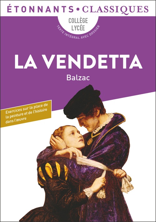 ebook cover of La Vendetta, by Honoré de Balzac