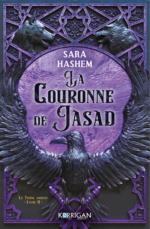 Couverture ebook de Le Trône ardent T2, de Sara Hashem