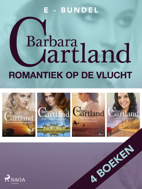 ebook cover of Romantiek op de vlucht, by Barbara Cartland