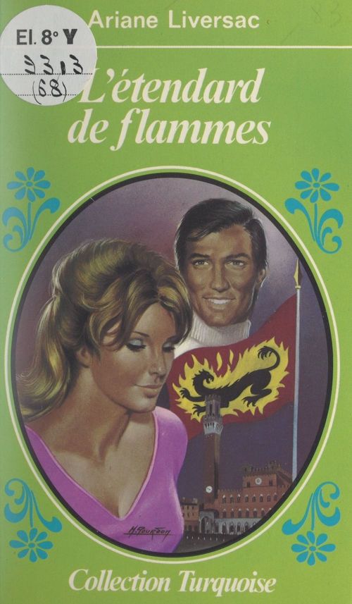 Couverture ebook de L'étendard de flammes, de Ariane Liversac