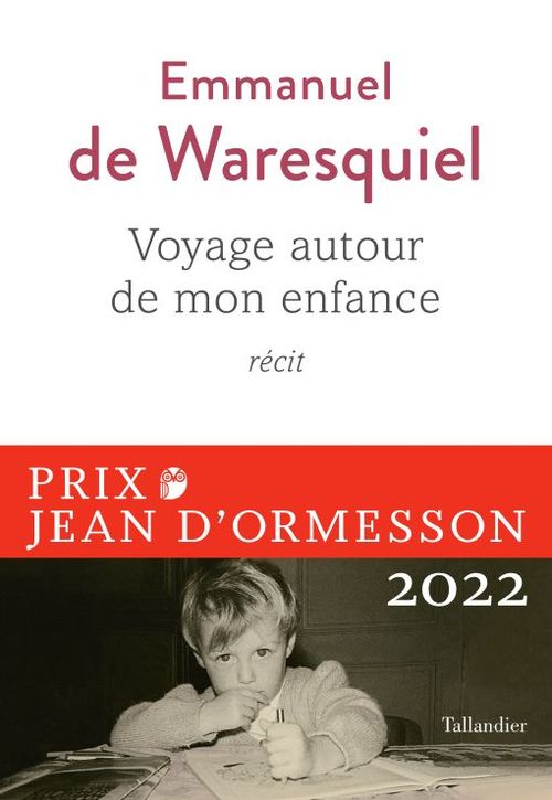 Couverture ebook de Voyage autour de mon enfance, de Emmanuel de Waresquiel