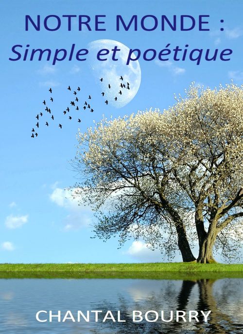 Couverture ebook de Notre monde : simple et poétique, de Chantal Bourry