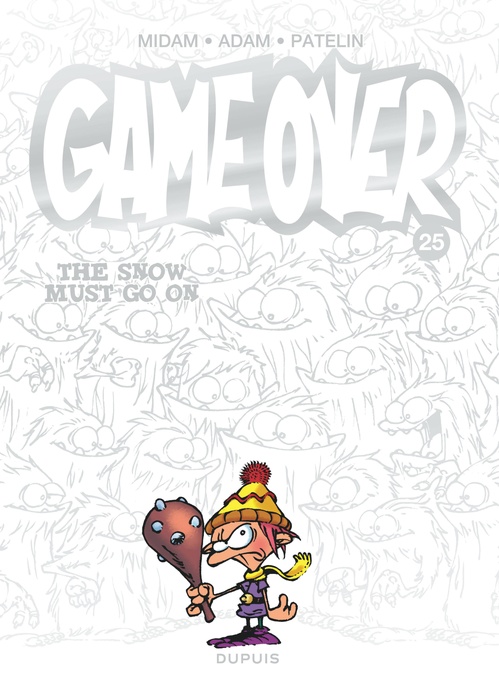 Couverture ebook de Game over - Tome 25 - The Snow Must Go On, de Patelin, Midam